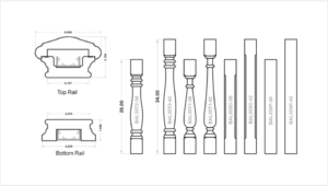 Cellular PVC Rails