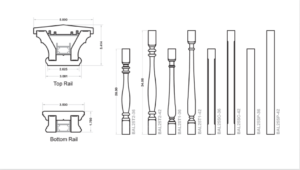 Cellular PVC Rails